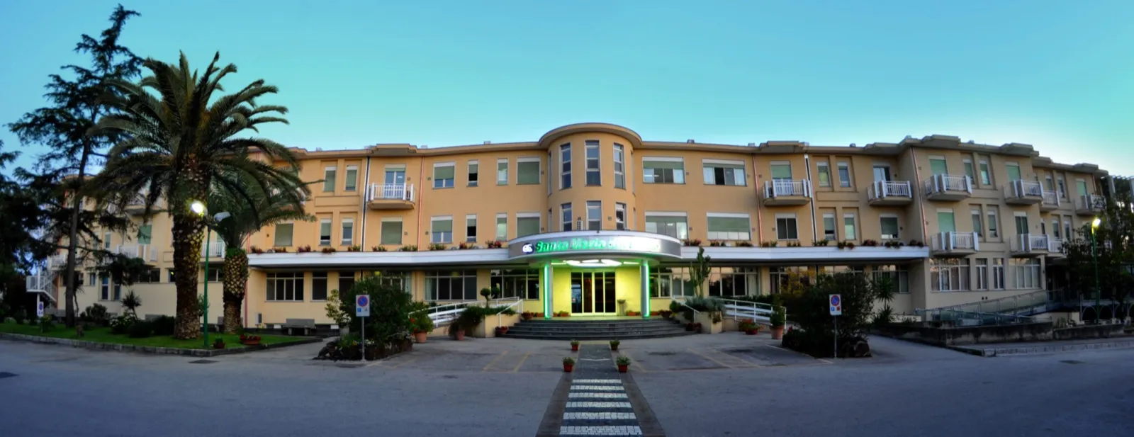 La sede di Santa Maria del Pozzo Hospital a Somma Vesuviana